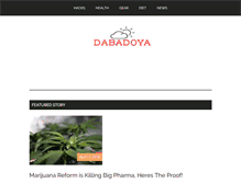 Tablet Screenshot of dabadoya.com